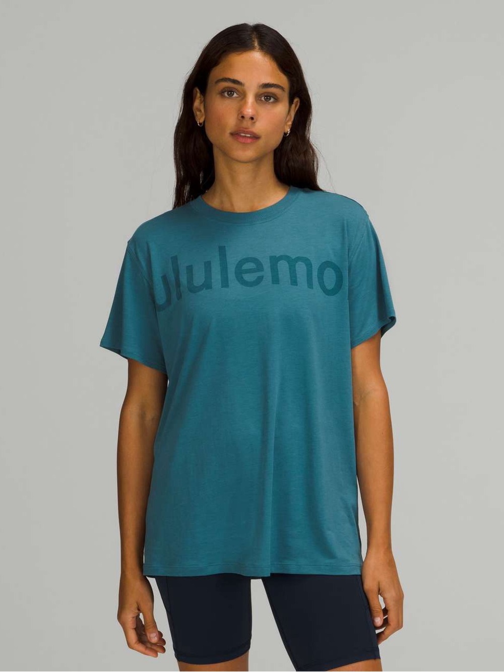Lululemon All Yours Tee *Graphic- Capture Blue Size 8